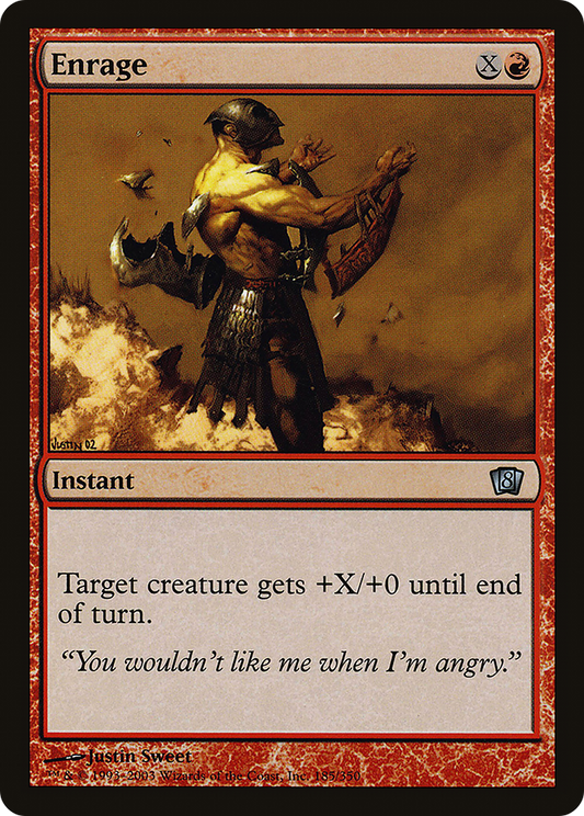 Enrage (8ED-185★) - Eighth Edition Foil