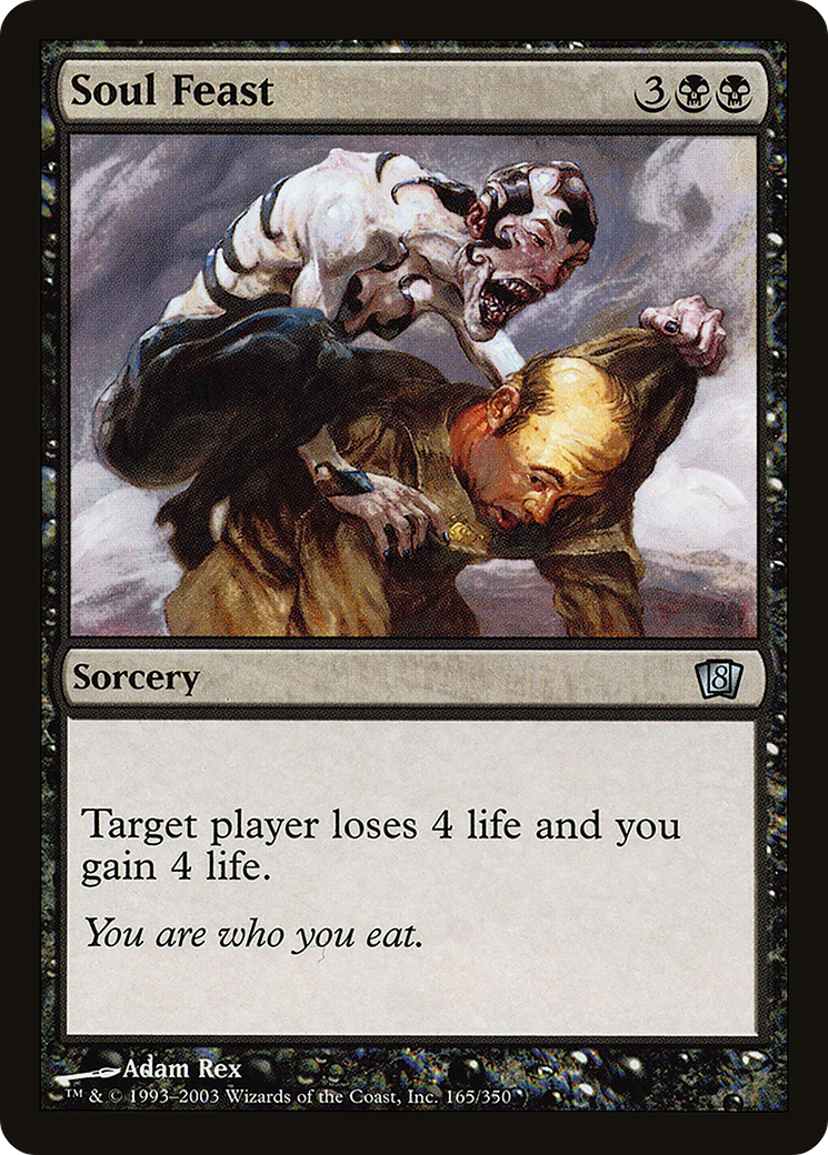 Soul Feast (8ED-165★) - Eighth Edition Foil