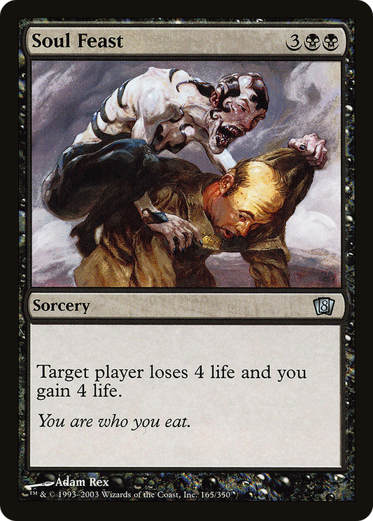 Soul Feast (8ED-165★) - Eighth Edition Foil