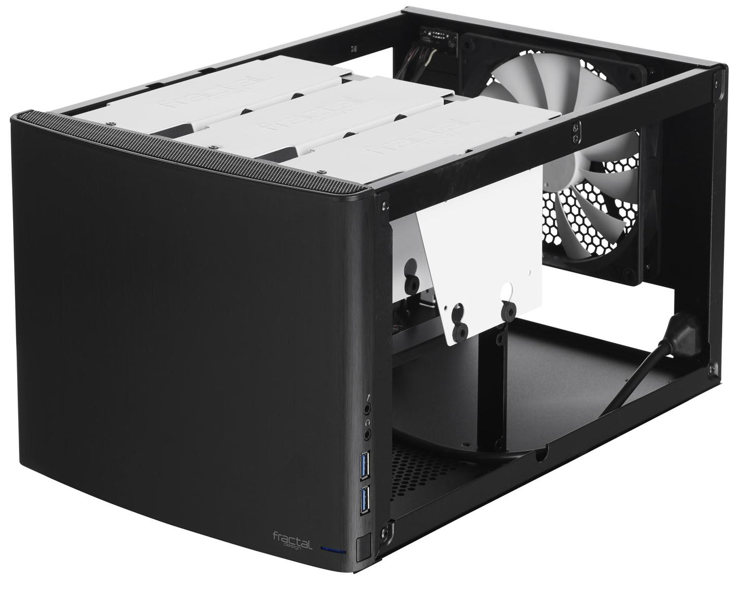 Fractal Design CS FD-CA-NODE-304-BL Node 304 BK 2slots Mini ITX Mini DTX RTL