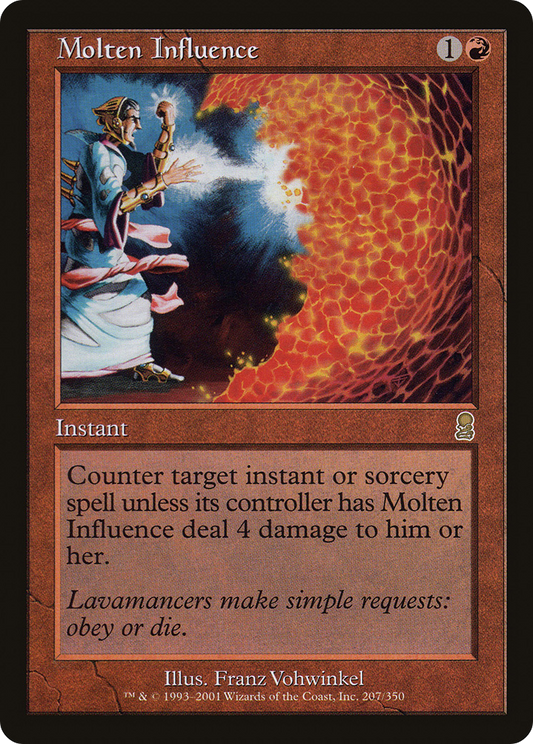 Molten Influence (ODY-207) - Odyssey Foil