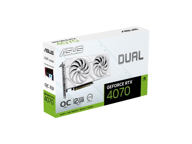 ASUS GeForce RTX 4070 EVO White OC 12GB GDDR6X