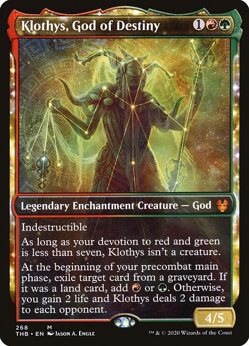 Klothys, God of Destiny [THB - 268]