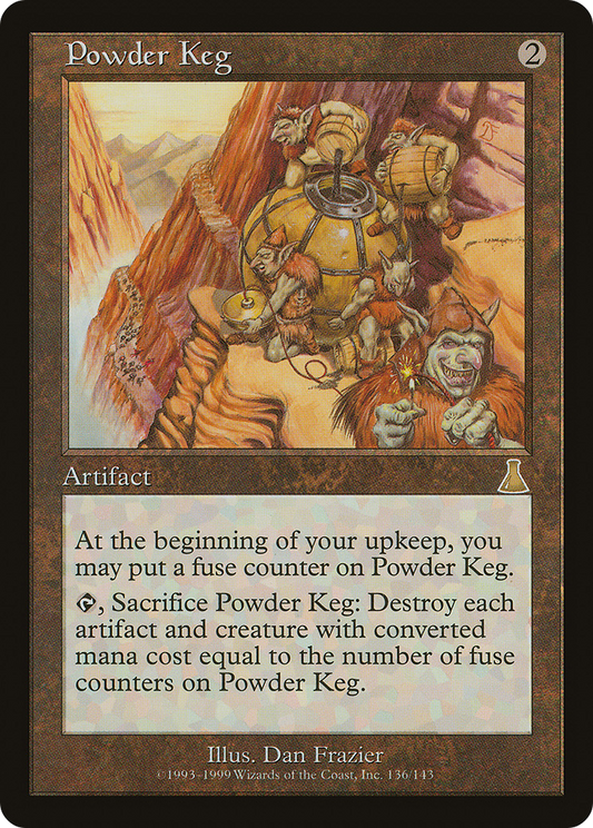 Powder Keg (UDS-136) - Urza's Destiny Foil