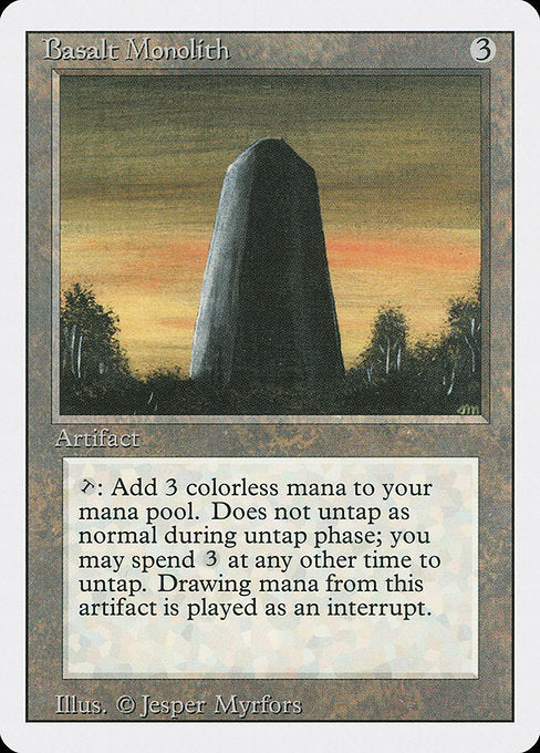 Basalt Monolith [3ED - 235]