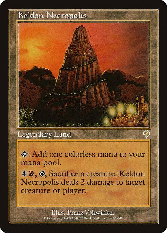 Keldon Necropolis (INV-325) - Invasion Foil