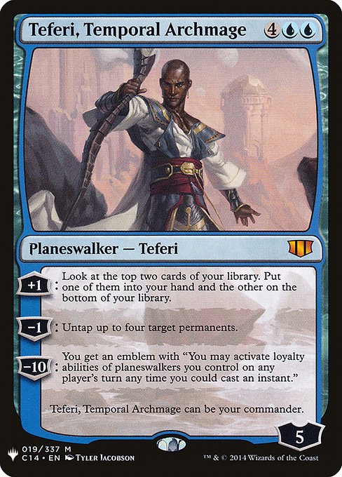 Teferi, Temporal Archmage [PLST - C14-19]