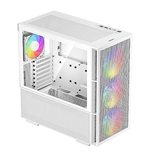 DeepCool CS R-CH560-WHAPE4-G-1 CH560 WH MidTower TG E-ATX 3xARGB Fan White RTL