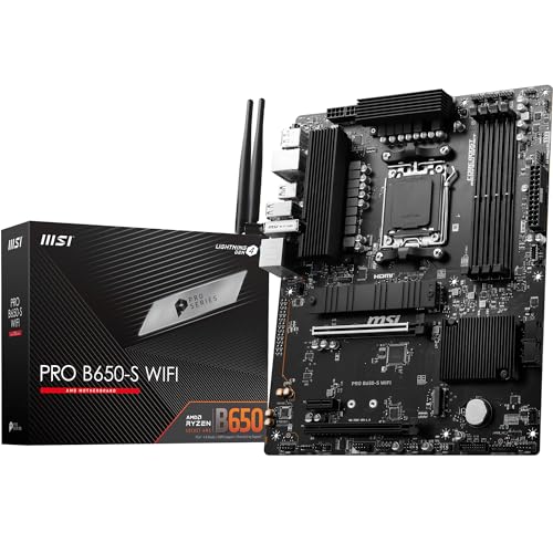 MSI PRO B650-S WIFI AM5 Max128GB DDR5 ATX