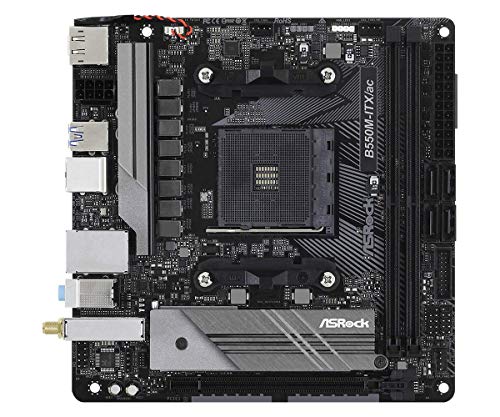 ASRock B550M-ITX AC AMD AM4 Max64GB DDR4 Mini-ITX