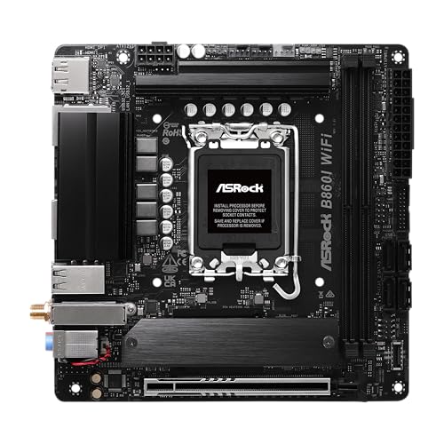 ASRock B860I WiFi B860 LGA1851 Max128GB DDR5 Mini-ITX