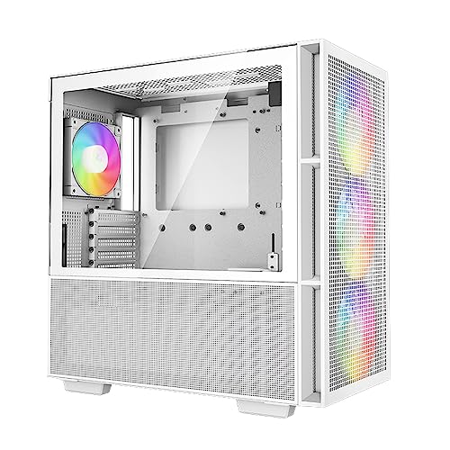 DeepCool CS R-CH560-WHAPE4-G-1 CH560 WH MidTower TG E-ATX 3xARGB Fan White RTL