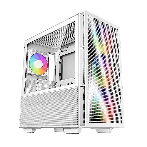 DeepCool CS R-CH560-WHAPE4-G-1 CH560 WH MidTower TG E-ATX 3xARGB Fan White RTL