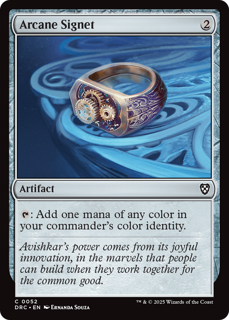 Arcane Signet [drc - 52]