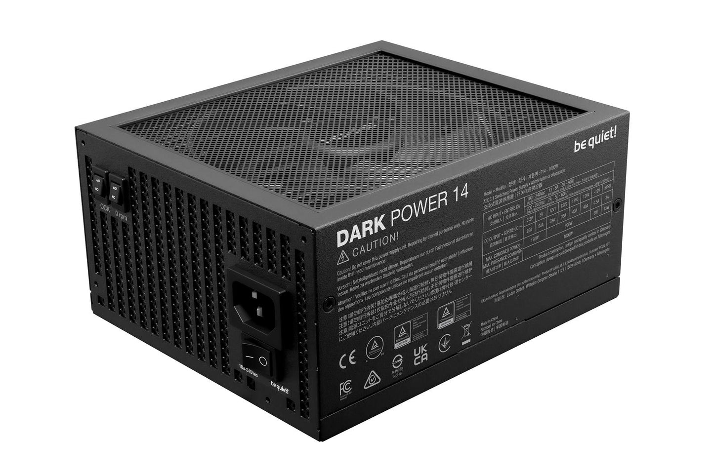 be quiet! PS BP020U2 Dark Power 14 1000W 80+ Titanium ATX12V