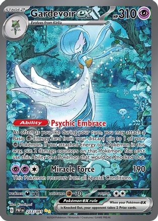 Gardevoir ex - 233/091 233 - SV Paldean Fates Holofoil