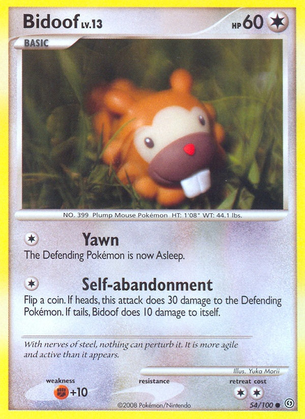 Bidoof [DP7 - 54]