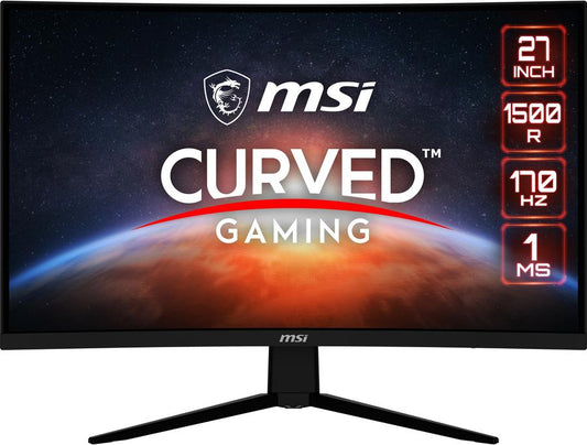 MSI G273CQ 27VA 2560x1440 16:9 1 4ms 170Hz 2HDMI DP FreeSyncPremium Curved