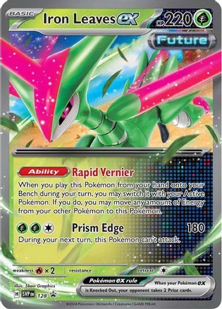 Iron Leaves ex - 128 128 - SV Scarlet & Violet Promo Cards Holofoil