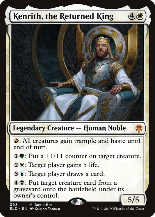 Kenrith, the Returned King (BABP-303) - Throne of Eldraine