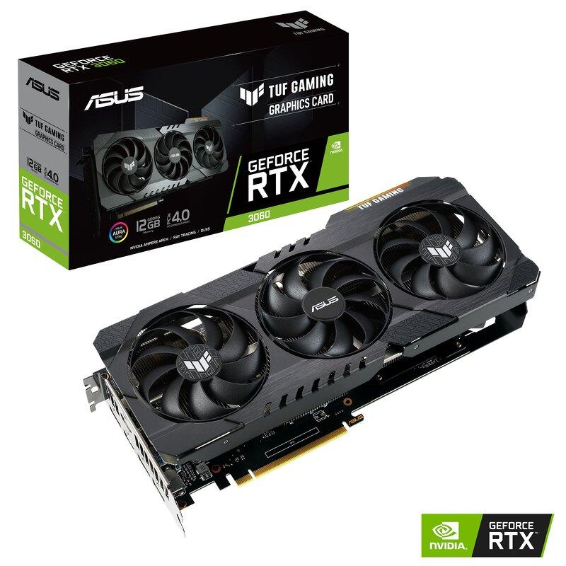 ASUS GeForce RTX 3060 V2 12GB GDDR6 192B HDMI DP