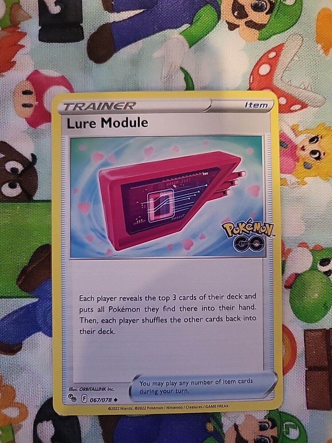 Pokémon TGC Lure Module 67/78 Uncommon Pokemon Go NM Pack Fresh