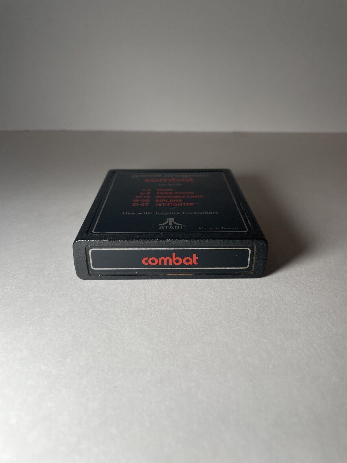 Combat (Atari 2600, 1982). Tested and Working