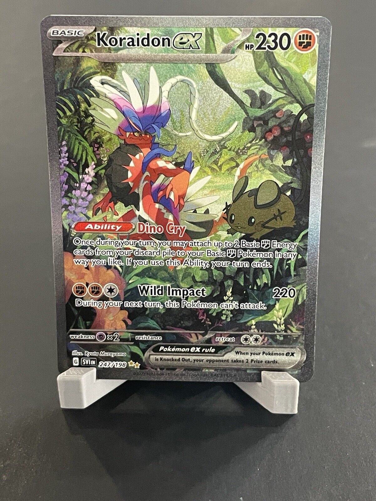 Pokemon TCG - Koraidon ex - 247/198 | SV | Illustration Rare Holo - NM