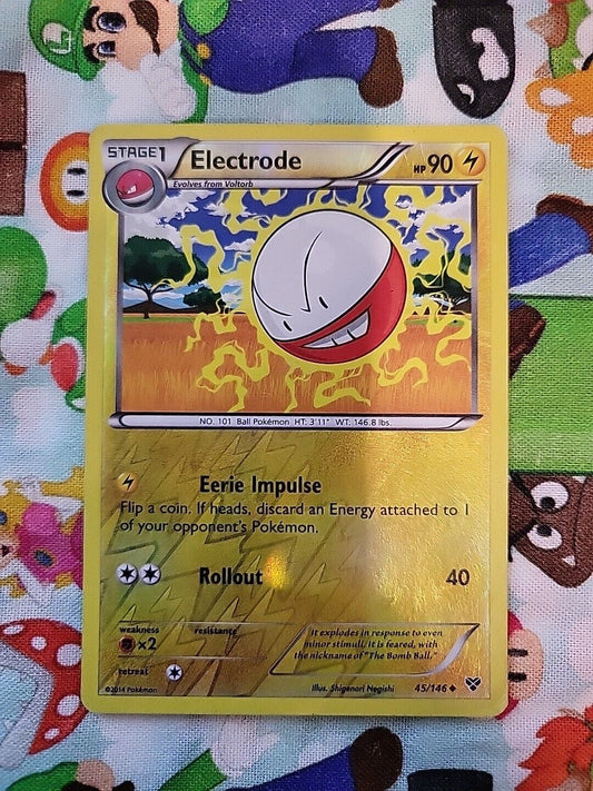 Pokémon TCG Electrode XY 45/146 Reverse Holo Uncommon MP