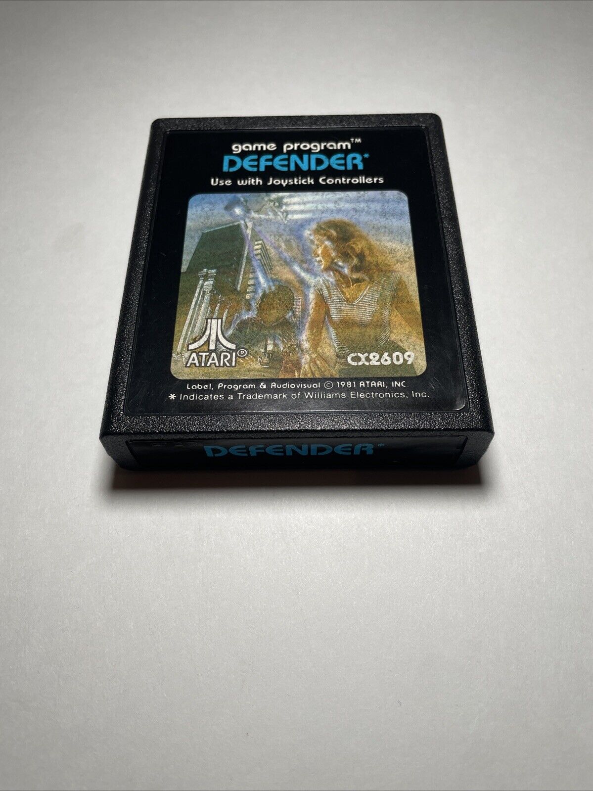 DEFENDER (Atari 2600, 1982) W/ Manual. Tested and Working