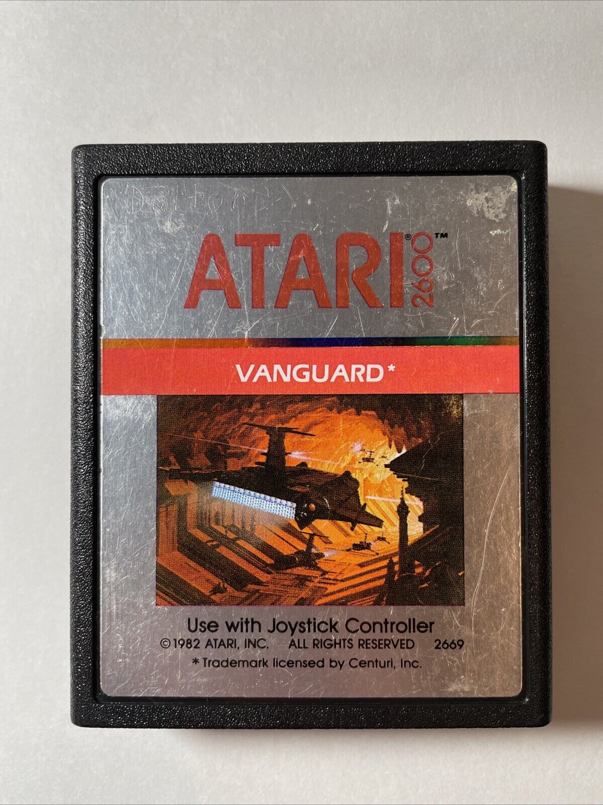 Vanguard (Atari 2600, 1983). Tested and Working