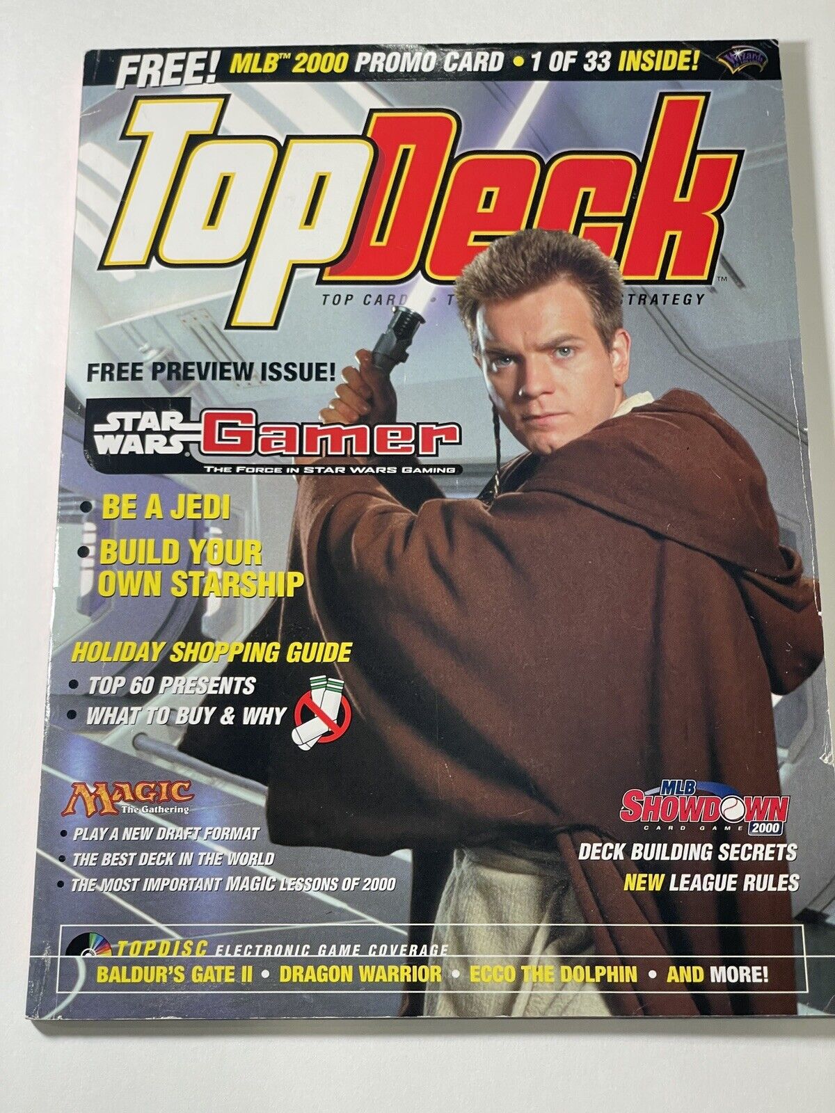 Top Deck Magazine #14 January 2001 MTG Pokemon. Magazine Only.