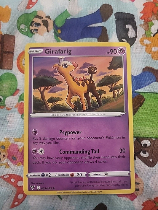 Girafarig 65/185 Uncommon | Vivid Voltage | Pokemon Card