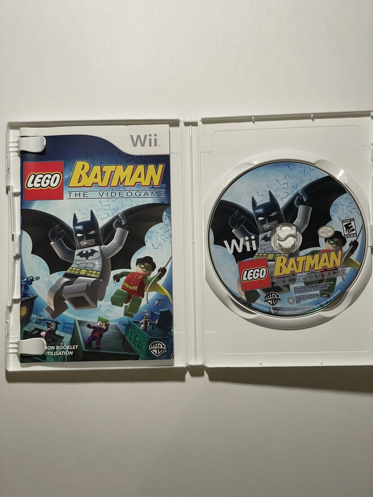 LEGO Batman: The Videogame (Nintendo Wii, 2008) Complete. Tested and Working