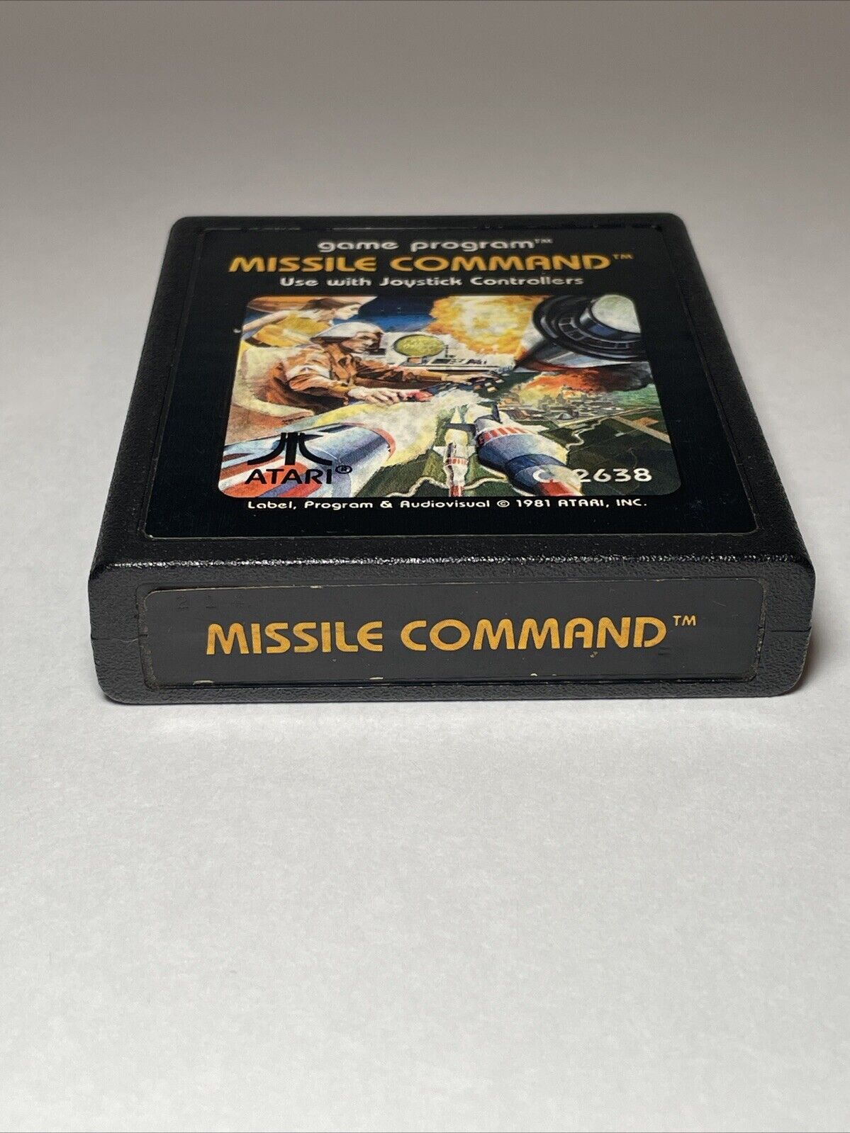 Missile Command (Atari 2600, 1982). Tested and Working