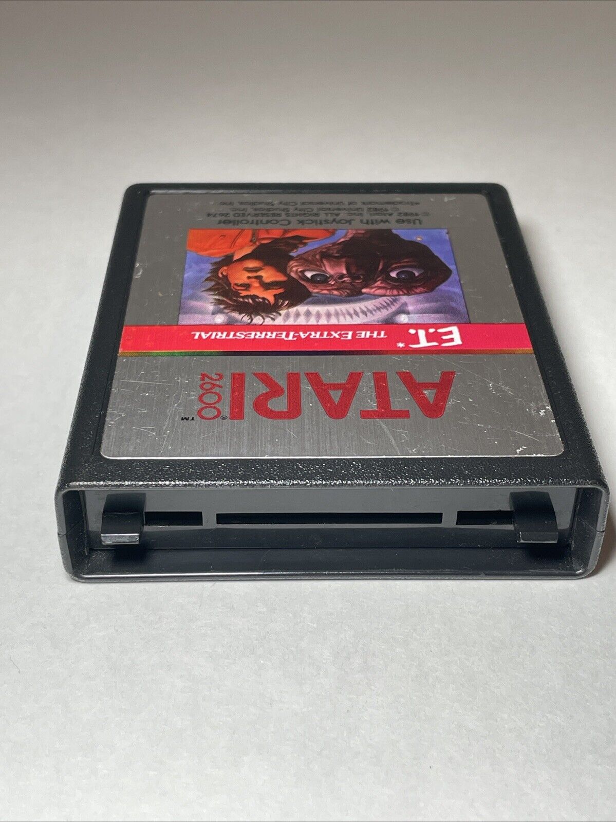 E.T. The Extra-Terrestrial Atari 2600 1982 Authentic Cart Only Cleaned Tested