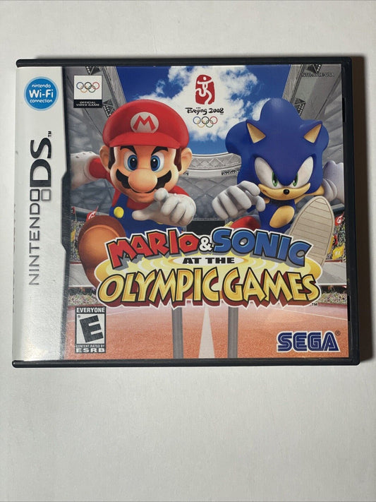 Mario & Sonic at the Olympic Games (Nintendo DS, 2008) CBI. Tested and Working.