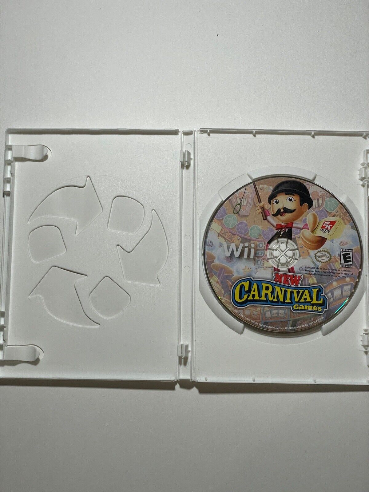 New Carnival Games (Nintendo Wii, 2010) No Manual. Tested and Working.