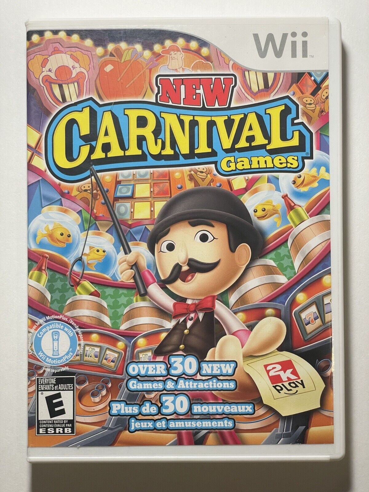 New Carnival Games (Nintendo Wii, 2010) No Manual. Tested and Working.