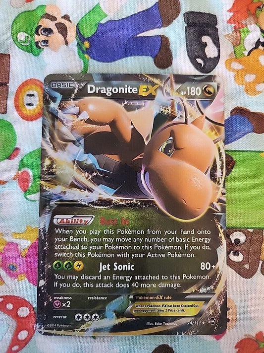 Dragonite EX - 74/111 - Pokemon Furious Fists XY Ultra Rare Card LP Holofoil