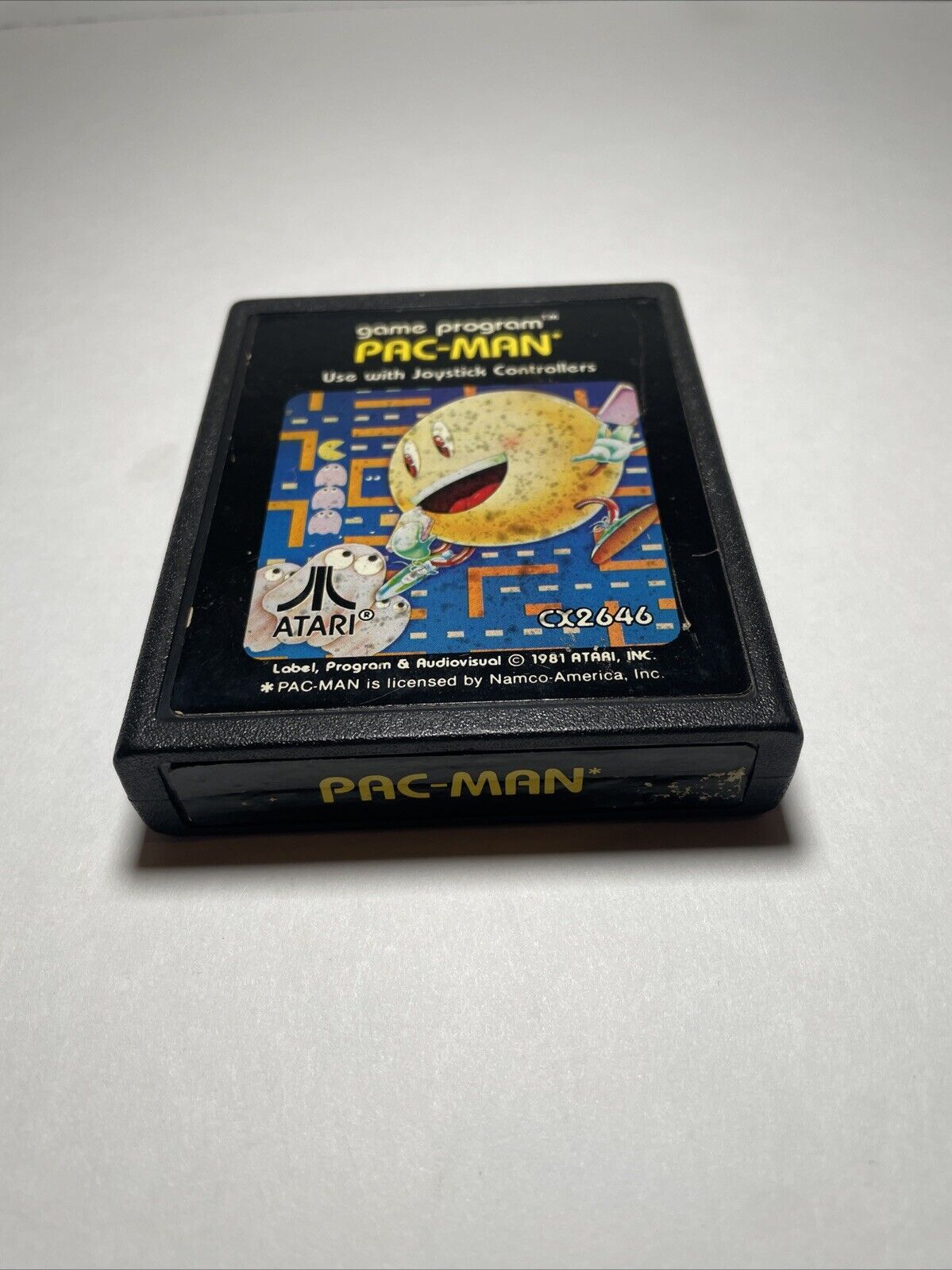 PAC-MAN (Atari 2600, 1982) Tested and Working