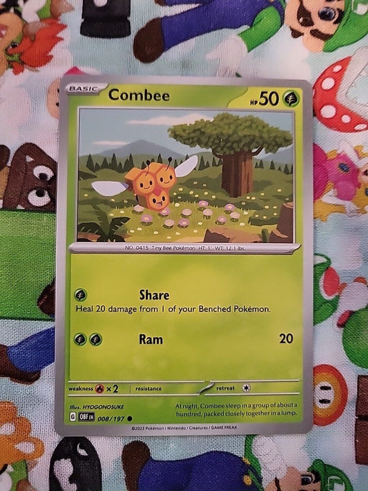 Pokémon TGC  Combee 8/197 Obsidian Flames Common NM Pack Fresh