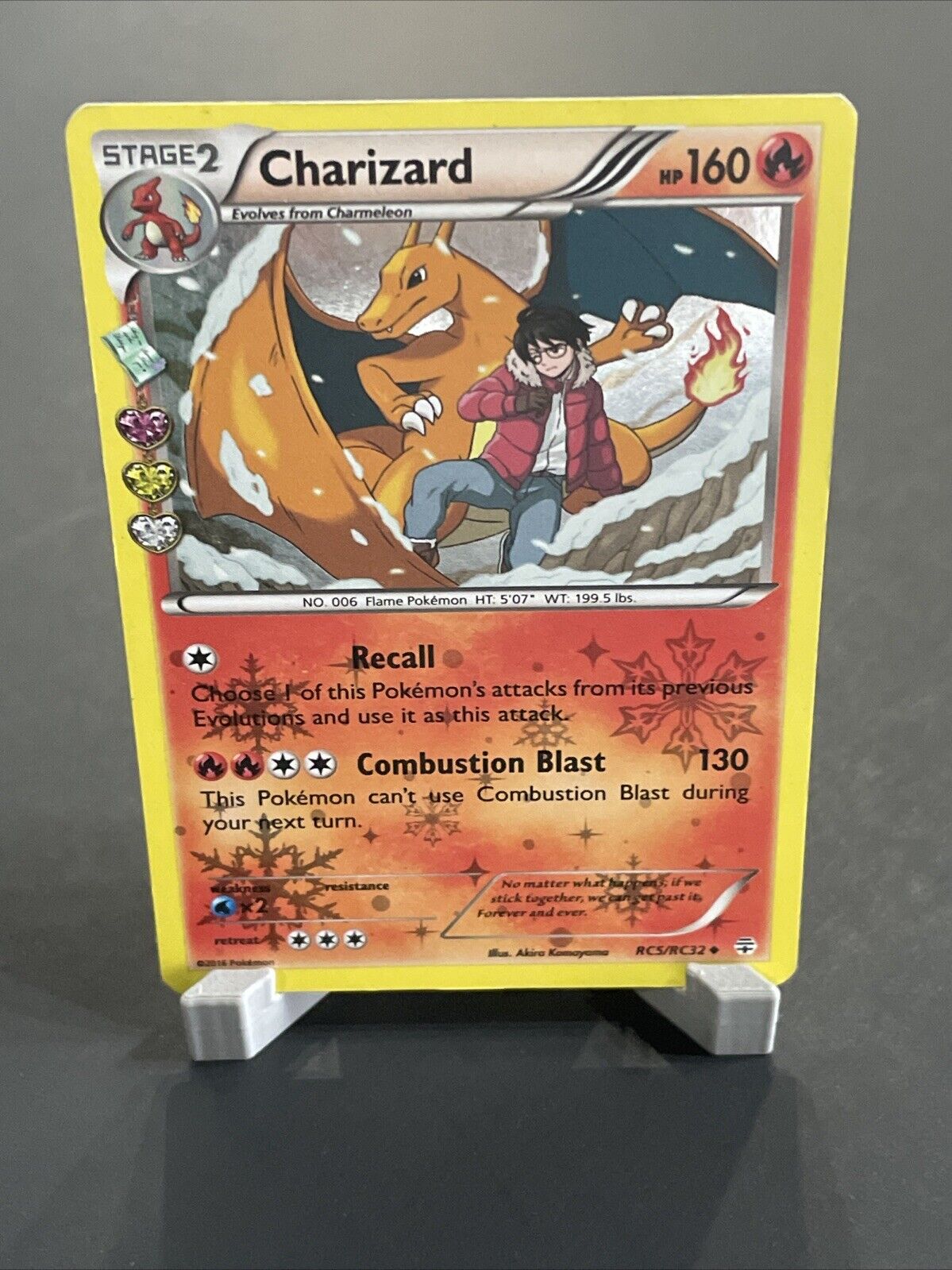 Pokemon TCG - Charizard - RC5/RC32 - Pokemon Generations Radiant Collection LP