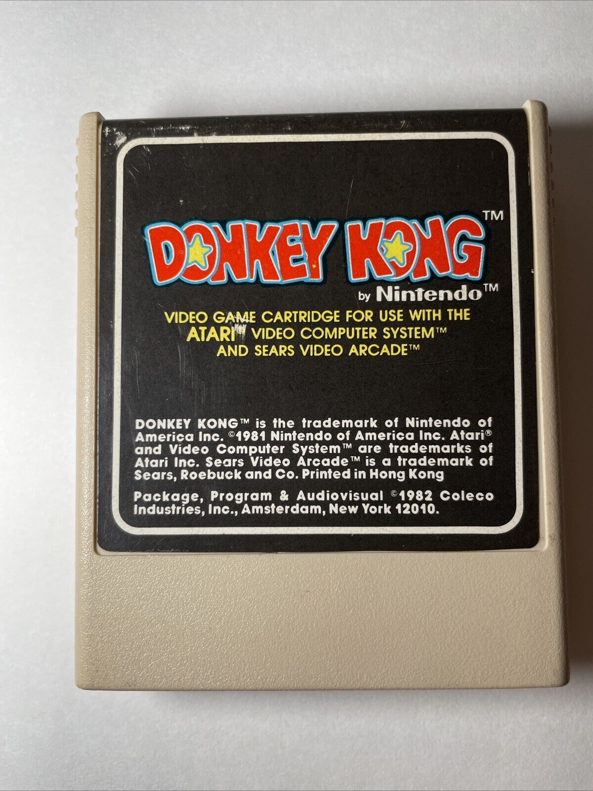 Donkey Kong (Atari 2600, 1982). Tested and Working