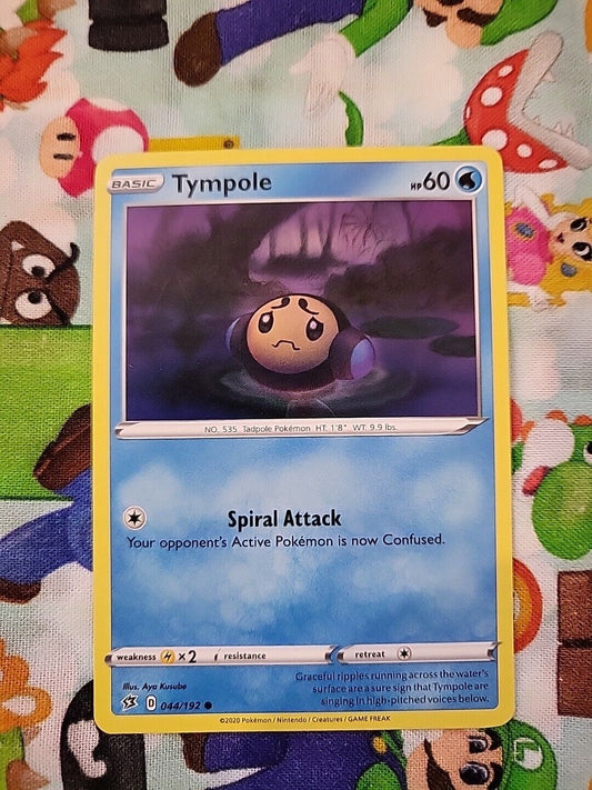 Pokemon TCG Card 44/192 Tympole - Rebel Clash - Common NM Pack Fresh