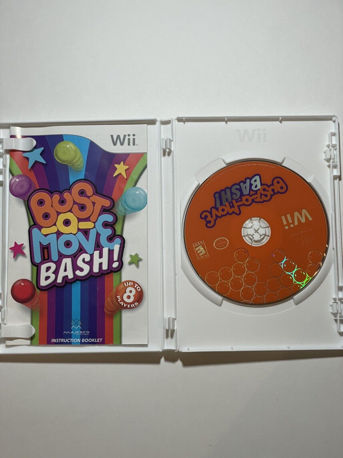 Bust-A-Move Bash (Nintendo Wii, 2007) CIB. Tested and Working.