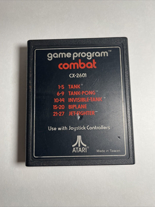 Combat (Atari 2600, 1982). Tested and Working