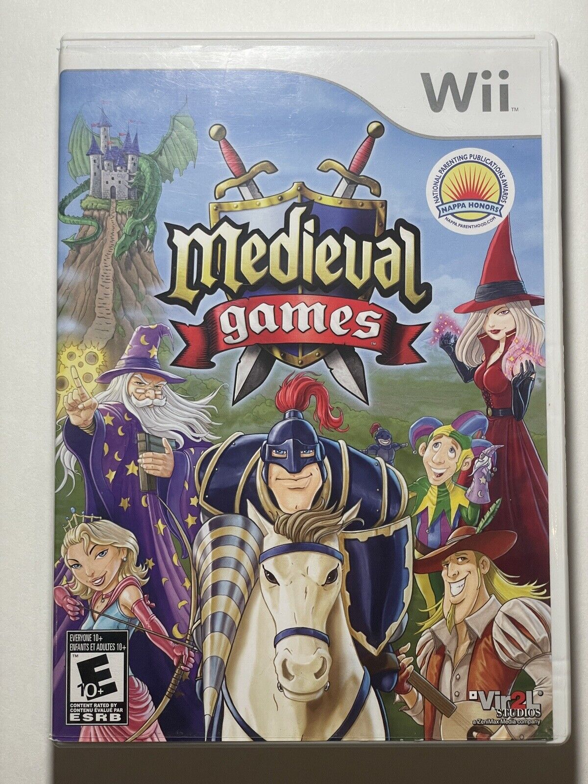 Medieval Games (Nintendo Wii, 2009) CIB - Tested and Working