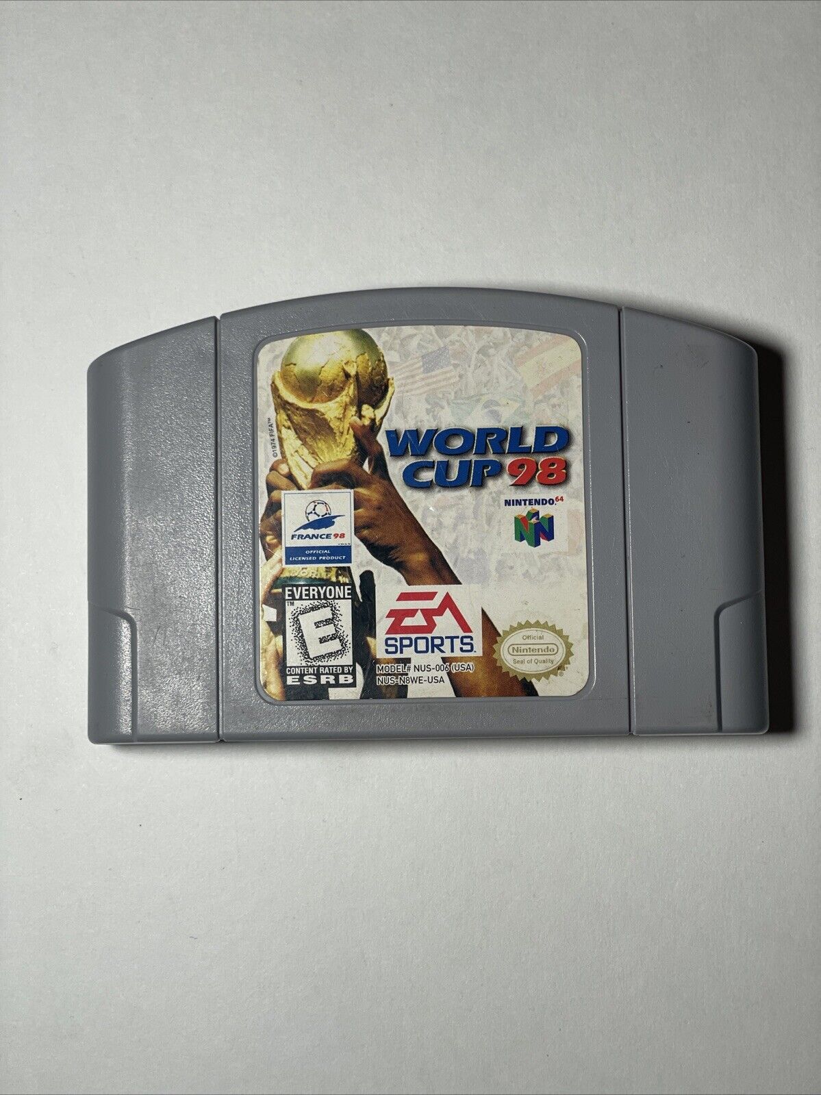 World Cup 98 (Nintendo 64, 1998) N64 Cartridge Only - Tested & Working