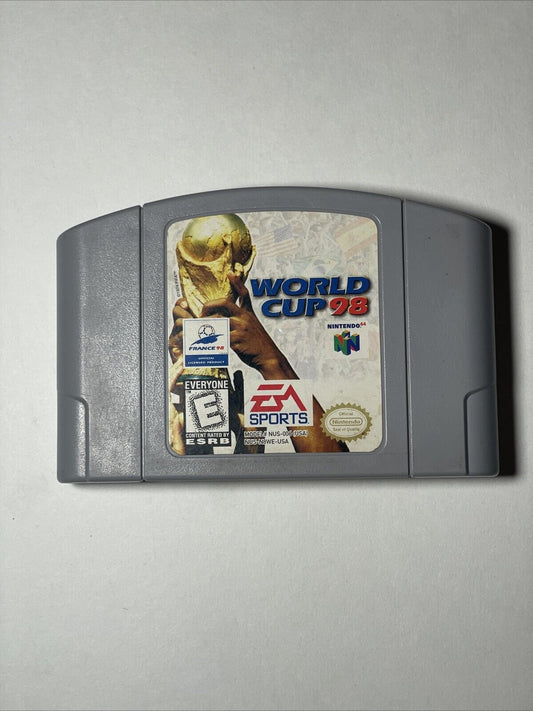 World Cup 98 (Nintendo 64, 1998) N64 Cartridge Only - Tested & Working